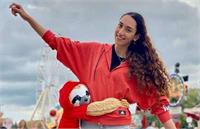 نظر کیمیا علیزاده درباره زندگی در لندن با یک عکس+تصویر