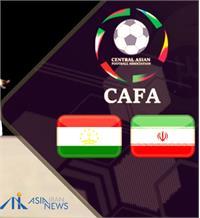 ساعت بازی ایران تاجیکستان