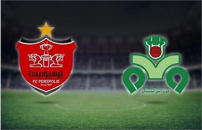نتیجه بازی پرسپولیس ذوب آهن: هفته ششم لیگ برتر