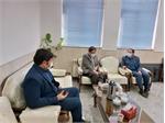 دیدار مدیر امور آبفا شهرستان اردکان با شهردار این شهر