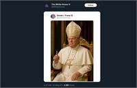 کاخ سفید؛ دونالد ترامپ، پاپ واتیکان شد !