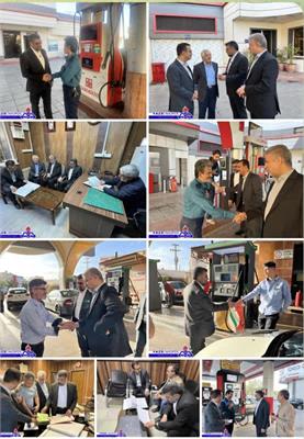 بازدید سرزده مدیر منطقه یزد از مجاری عرضه سطح شهرستان