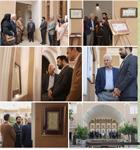 ضیافت رمضانیه و افتتاح نمایشگاه خوشنویسی در یزد