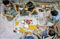 غذای لاکچری کارگری!