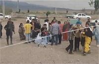 تصاویر درگیری در باغ شازده ماهان که منجر به مرگ یک زن شد+ویدئو