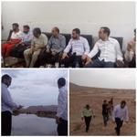 بازدید میدانی معاون سیاسی، امنیتی و اجتماعی استاندار‌ از مناطق سیل زده استان یزد