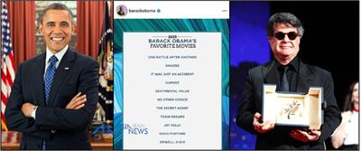 انتخاب تحسین‌برانگیز اوباما؛ «یک تصادف ساده» جعفر پناهی در میان برترین‌های سال