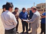 بازدید بخشدار مرکزی یزد از طرح های عمرانی