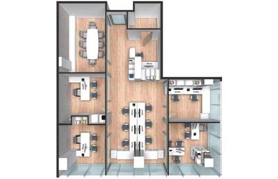دکوراسیون اداری موازی ، طراحی و اجرا فضای کار مدرن