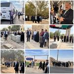 بازدید خبرنگاران از ۱۲ طرح در دست اقدام  شهرداری منطقه چهار یزد