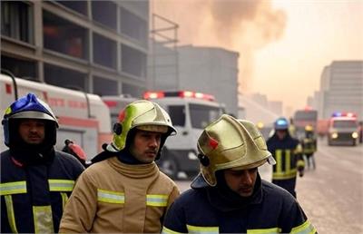 آتش‌سوزی مهیب در کارخانه لبنیات بزرگراه متوسلیان تهران: عملیات موفق آتش‌نشانی بدون تلفات جانی