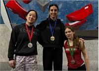 الناز رکابی قهرمان مسابقات ونکوور شد