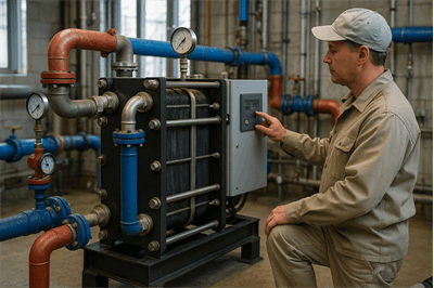 همه آنچه باید در مورد مبدل حرارتی بدانید: انواع، کاربرد و انتخاب