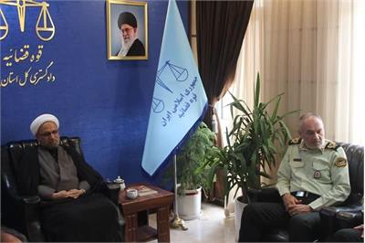 افرایش امنیت با تعامل خوب پلیس و مجموعه قضایی استان یزد