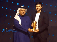 سردار آزمون برنده توپ طلای لیگ امارات شد