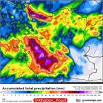 موج دوم بارش های سیل‌آسا در راه ایران