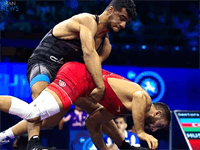 قهرمان تیم ملی کشتی آزاد ایران در جهان