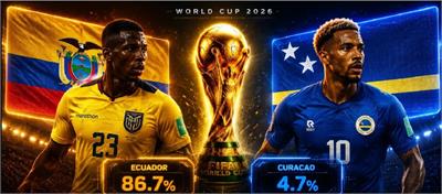 پیش بازی اکوادور و کوراسائو: جام جهانی 2026
