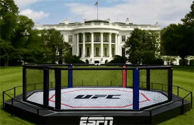 UFC روی چمن جنوبی کاخ سفید در ۴ ژوئیهٔ ۲۰۲۶؟ آنچه تاکنون می‌دانیم