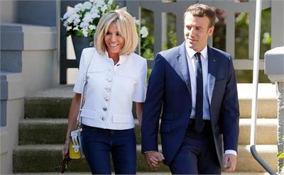 آیا همسر مکرون دوجنسه است؟