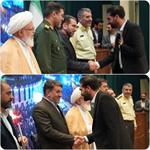 تجلیل ازمسئول رسانه ستاد اربعین حسینی