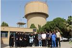 بازدید دانشجویان بهداشت محیط دانشکده علوم پزشکی شهید صدوقی از تاسیسات شرکت آبفا یزد