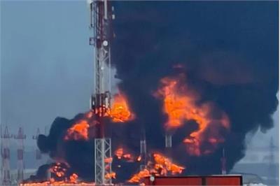 حمله پهپادی به هاب نفتی تاتارستان روسیه