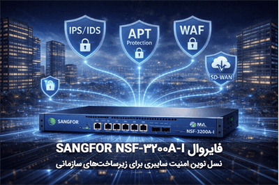فایروال Sangfor NSF-3200A-I؛ نسل نوین امنیت سایبری برای زیرساخت‌های سازمانی