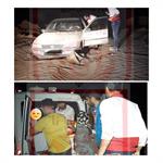 مرد مفقود شده در کویر یزد با تلاش بی وقفه نجاتگران هلال احمر یزد به جمع خانواده پیوست