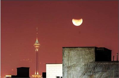 خسوف کامل ماه در ایران