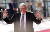 طرح کراوات عجیب جوزف بورل در تهران+عکس