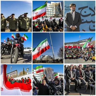 پرچم ایران بر فراز میدان امام حسین(ع) یزد؛ پاسخ آرام یک ملت به آشوب و توهین